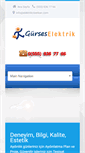 Mobile Screenshot of elektrikciserkan.com